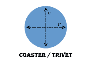 3" Coaster / Trivet Product Image