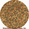 Moss-Beige-Brown-Rust Mix Braid Color, Small Image