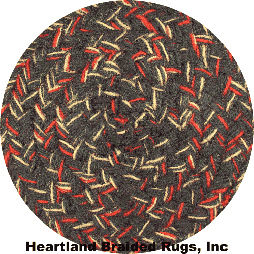 Black-2 strands Red-2 strands Beige Mix braid color Image