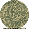 Light Moss Green-Oatmeal Mix Braid Color, Small Image